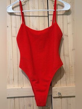 LA Hearts / Pacsun Red One Piece Swimsuit